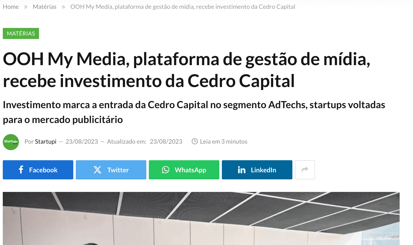 Rodada de Captação